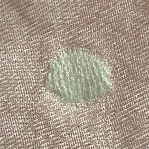 LOFT Pink & white cotton blend Dot Pullover Blouse top shirt size LARGE - Picture 8 of 11